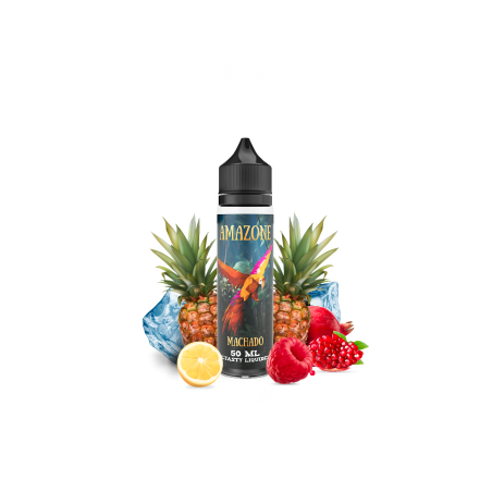 E LIQUIDE AMAZONE MACHADO 50ML - E.TASTY--alavape.com