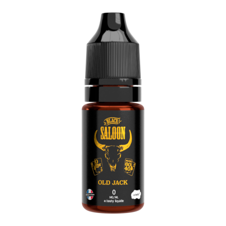 E LIQUIDE OLD JACK 10ML - BLACK SALOON E.TASTY--alavape.com