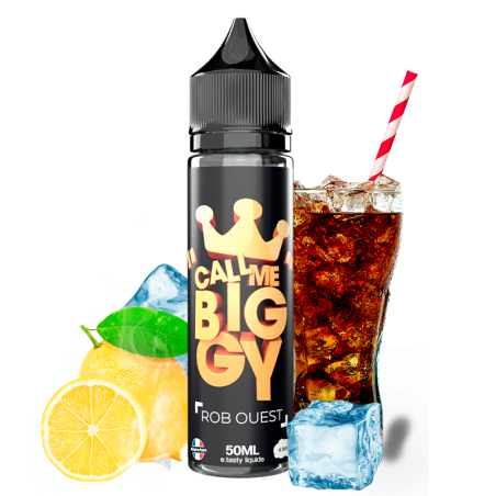 E LIQUIDE ROB OUEST 50ML - CALL ME BIGGY E.TATSY--alavape.com