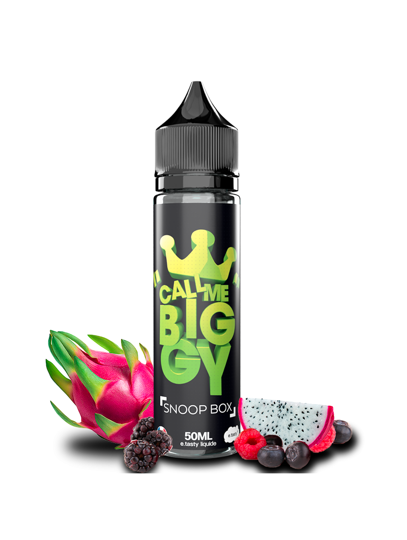 E LIQUIDE SNOOP BOX 50ML - CALL ME BIGGY E.TATSY--alavape.com