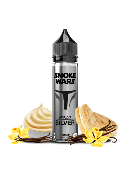 E LIQUIDE SMOKE WARS MANDO SILVER 50ML - E.TASTY--alavape.com E LIQUIDE SMOKE WARS MANDO SILVER 50ML - E.TASTY--alavape.com