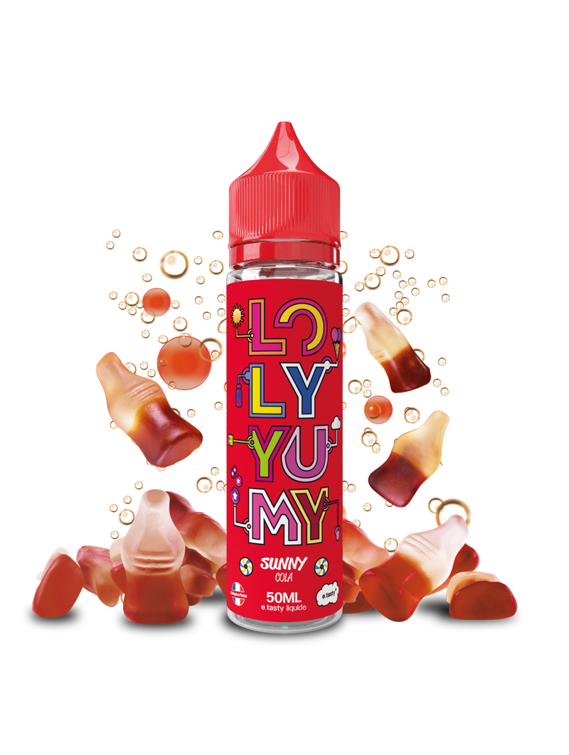 E LIQUIDE LOLY YUMY SUNNY COLA 50ML - E.TATSY--alavape.com