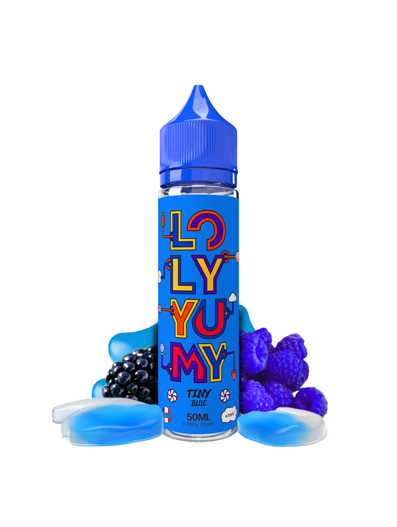 E LIQUIDE LOLY YUMY TINY BLU 50ML - E.TASTY--alavape.com