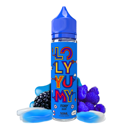 E LIQUIDE LOLY YUMY TINY BLU 50ML - E.TASTY--alavape.com