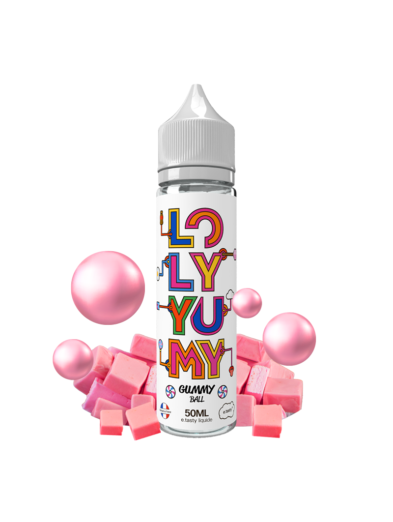 E LIQUIDE LOLY YUMY GUMMY BALL 50ML - E.TATSY--alavape.com