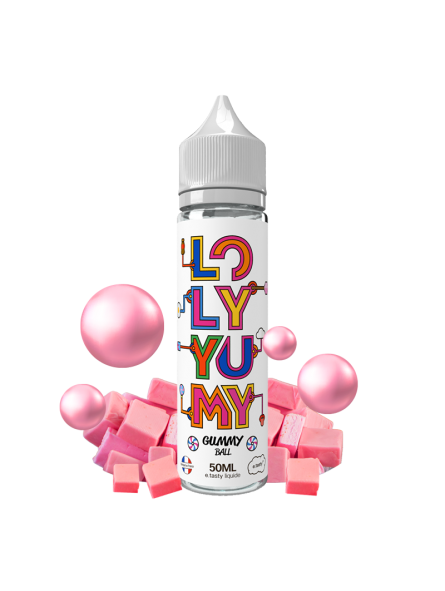 E LIQUIDE LOLY YUMY GUMMY BALL 50ML - E.TATSY--alavape.com