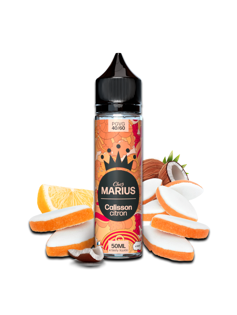 E LIQUIDE CHEZ MARIUS CALISSON CITRON 50ML - E.TATSY--alavape.com