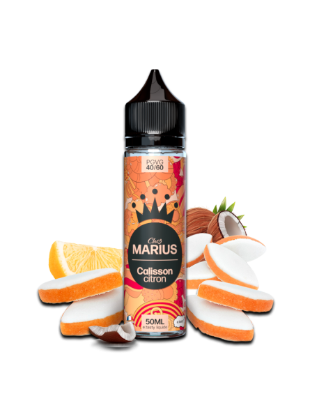 E LIQUIDE CHEZ MARIUS CALISSON CITRON 50ML - E.TATSY--alavape.com