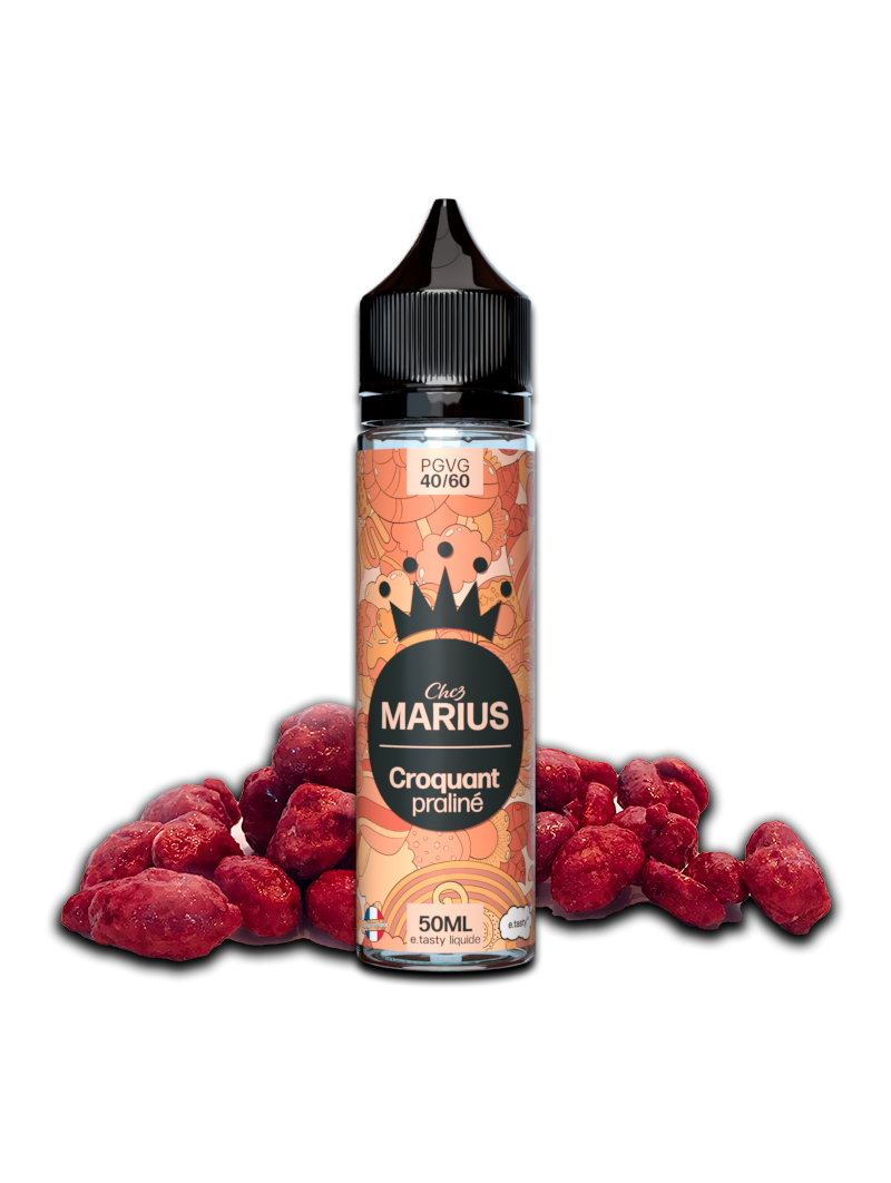 E LIQUIDE CHEZ MARIUS CROQUANT PRALINÉ 50ML - E.TATSY--alavape.com