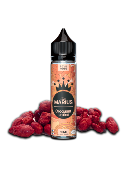 E LIQUIDE CHEZ MARIUS CROQUANT PRALINÉ 50ML - E.TATSY--alavape.com