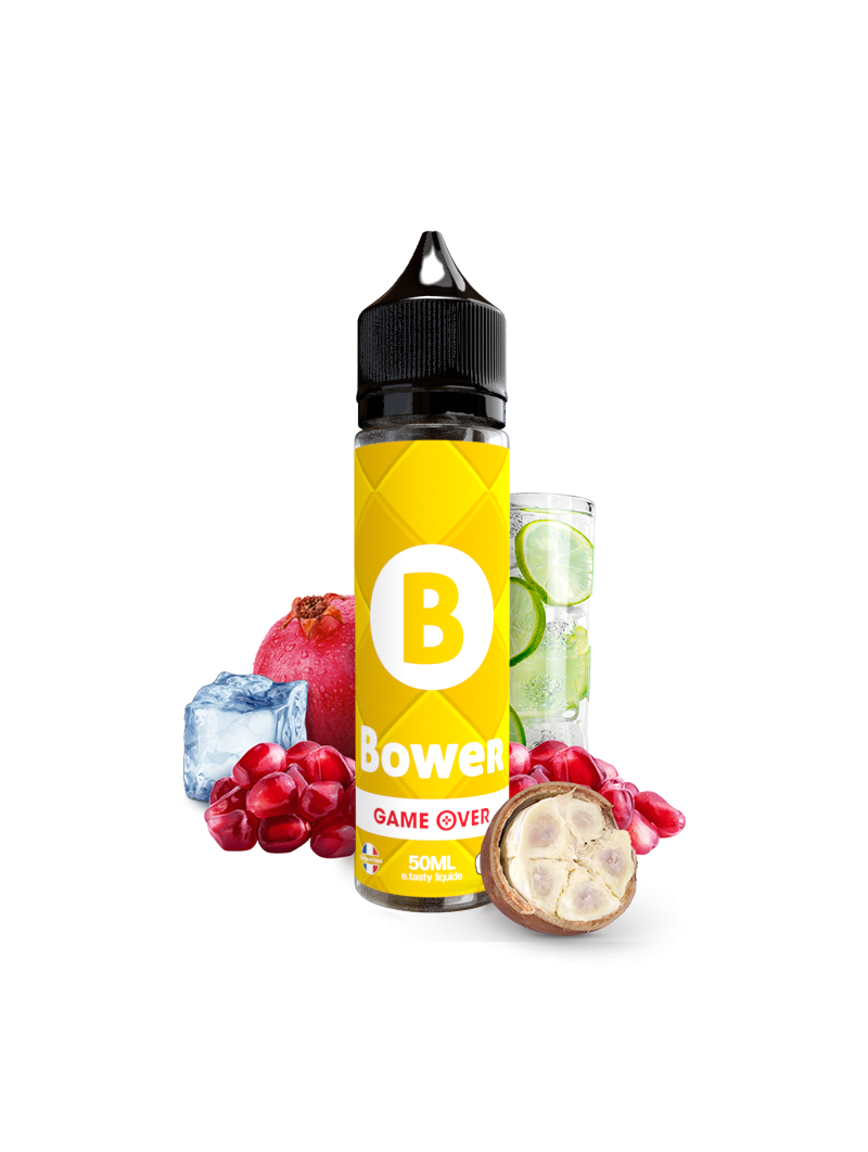 E LIQUIDE GAME OVER BOWER 50ML - E.TASTY--alavape.com