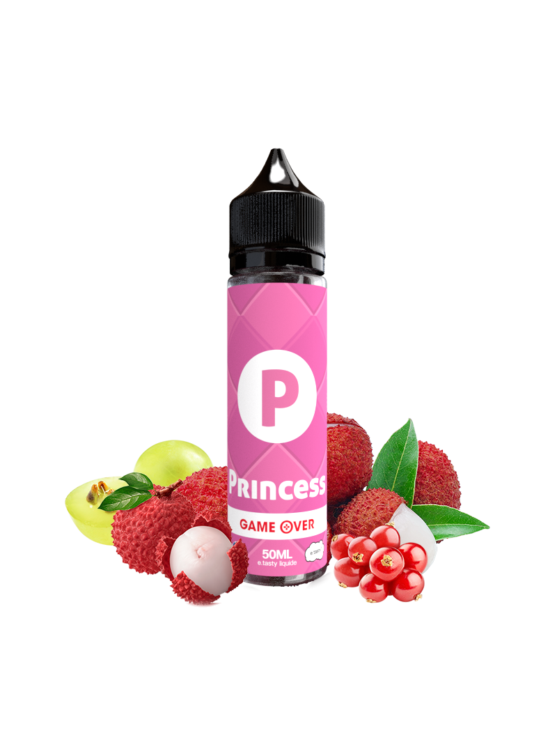 E LIQUIDE GAME OVER PRINCESS 50ML - E.TASTY--alavape.com