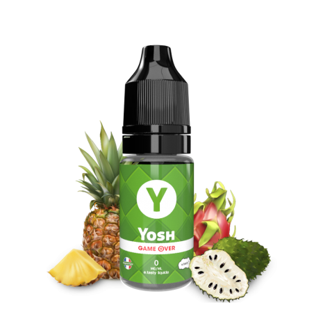 E LIQUIDE GAME OVER YOSH 10ML - E.TASTY--alavape.com