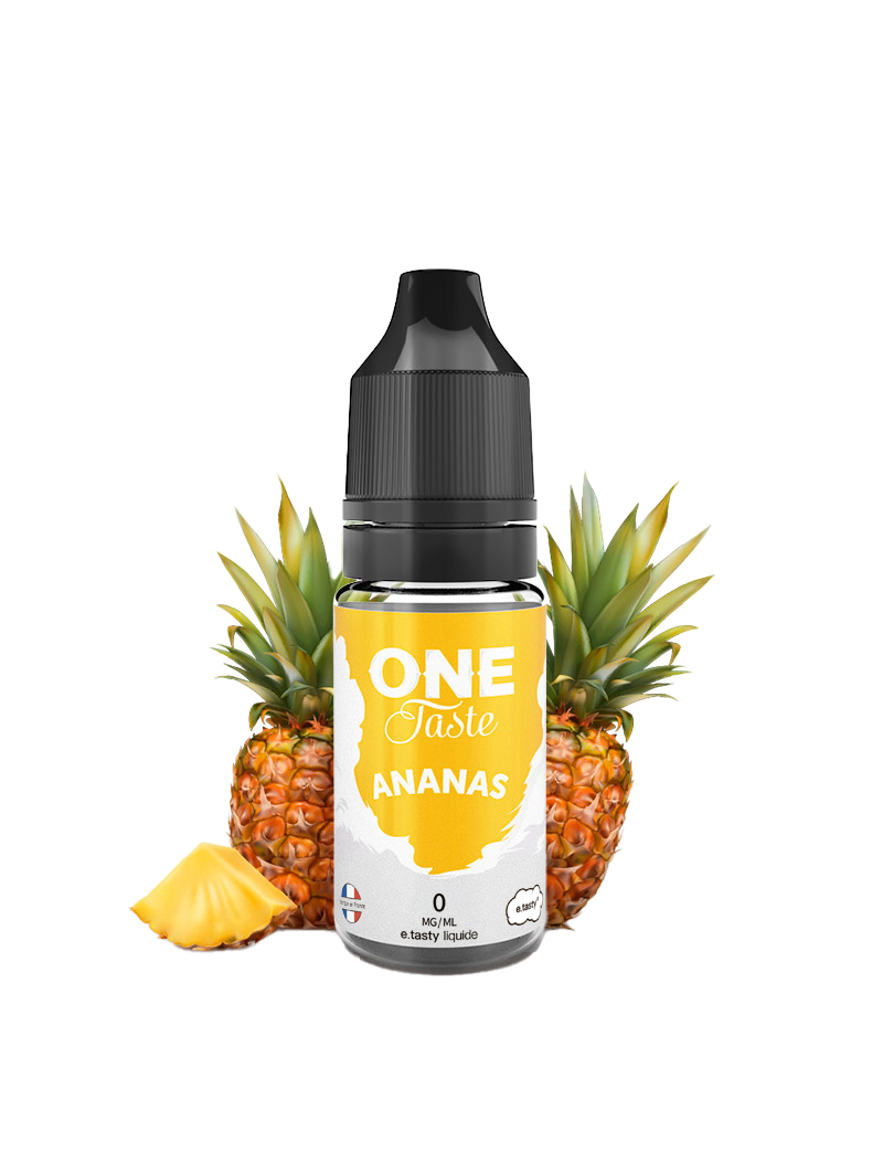 E LIQUIDE ONE TASTE ANANAS 10ML - E.TASTY--alavape.com