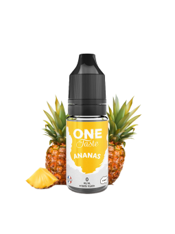 E LIQUIDE ONE TASTE ANANAS 10ML - E.TASTY--alavape.com
