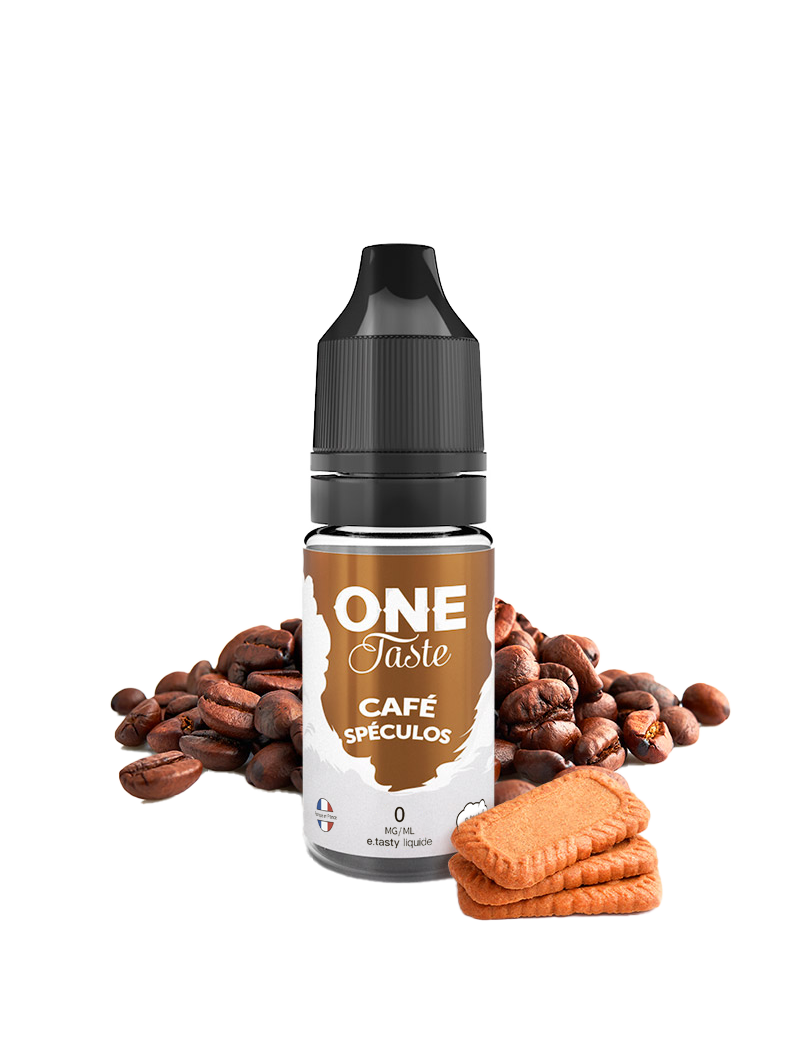 E LIQUIDE ONE TASTE CAFÉ SPÉCULOS 10ML - E.TASTY--alavape.com