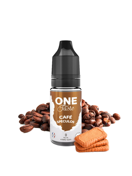 E LIQUIDE ONE TASTE CAFÉ SPÉCULOS 10ML - E.TASTY--alavape.com