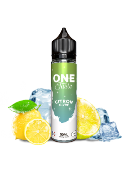 E LIQUIDE ONE TASTE CITRON GIVRÉ 50ML - E.TASTY--alavape.com