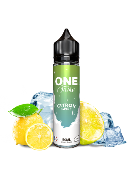 E LIQUIDE ONE TASTE CITRON GIVRÉ 50ML - E.TASTY--alavape.com