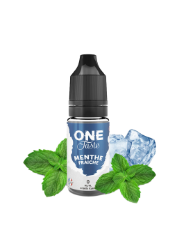 E LIQUIDE ONE TASTE MENTHE FRAICHE 10ML - E.TASTY--alavape.com