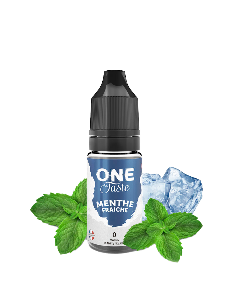 E LIQUIDE ONE TASTE MENTHE FRAICHE 10ML - E.TASTY--alavape.com