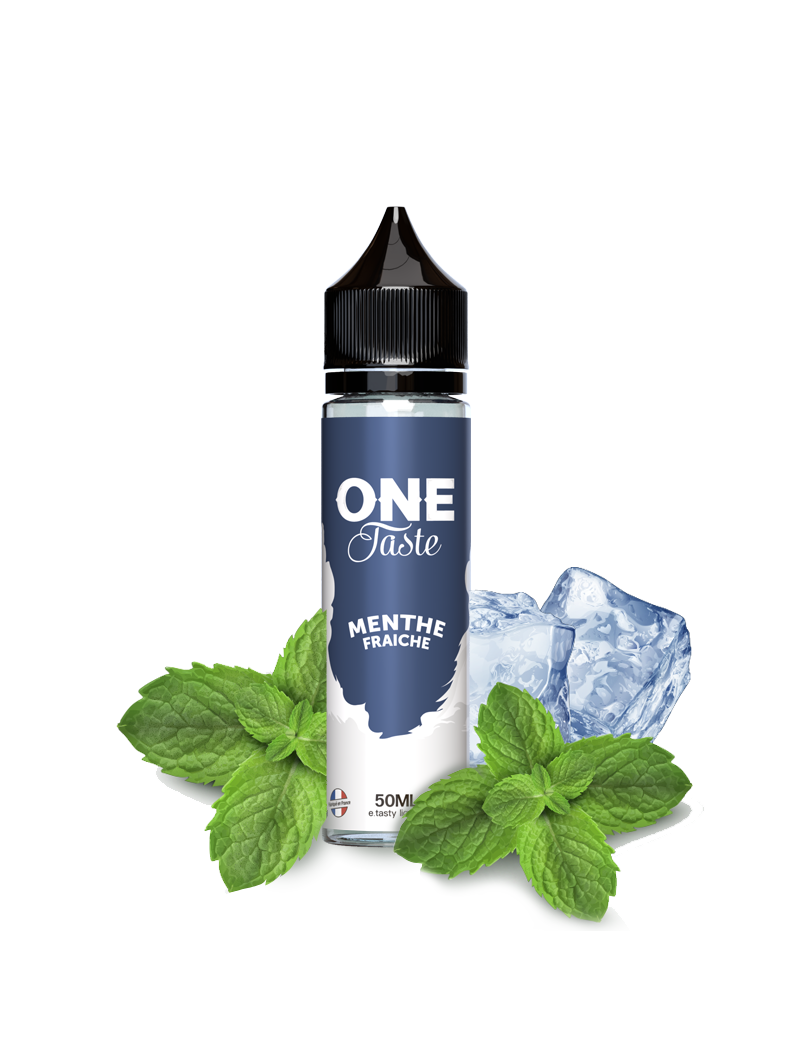 E LIQUIDE ONE TASTE MENTHE FRAICHE 50ML - E.TASTY--alavape.com