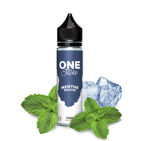 E LIQUIDE ONE TASTE MENTHE FRAICHE 50ML - E.TASTY--alavape.com