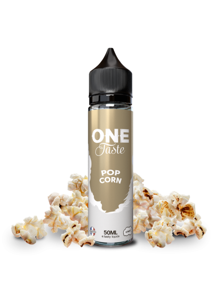 E LIQUIDE ONE TASTE POP CORN 50ML - E.TASTY--alavape.com