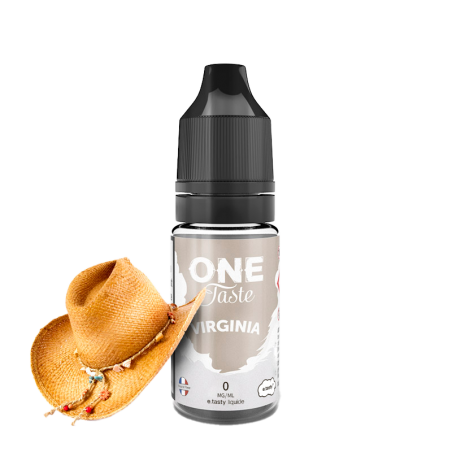 E LIQUIDE ONE TASTE VIRGINIA 10ML - E.TASTY--alavape.com