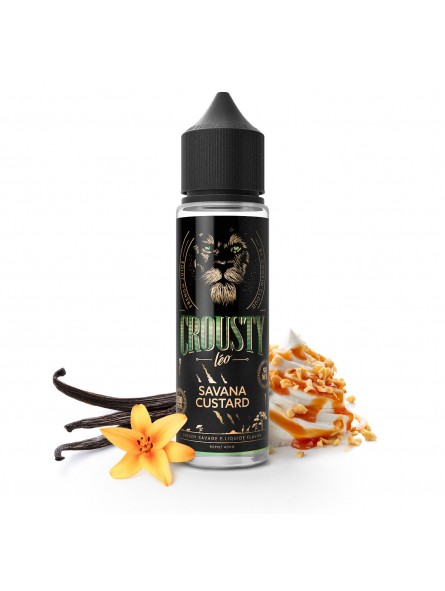 E LIQUIDE CROUSTY LÉO SAVANA CUSTARD 50ML - COOKIN'CLOUD-Accueil-alavape.com