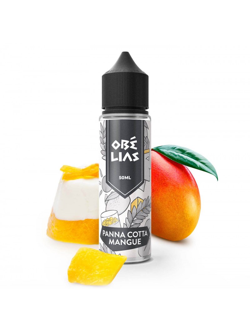 E LIQUIDE OBÉLIAS PANNA COTTA MANGUE 50ML - COOKIN'CLOUD--alavape.com