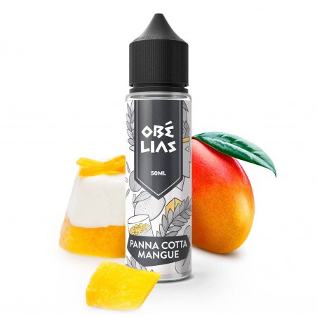 E LIQUIDE OBÉLIAS PANNA COTTA MANGUE 50ML - COOKIN'CLOUD--alavape.com