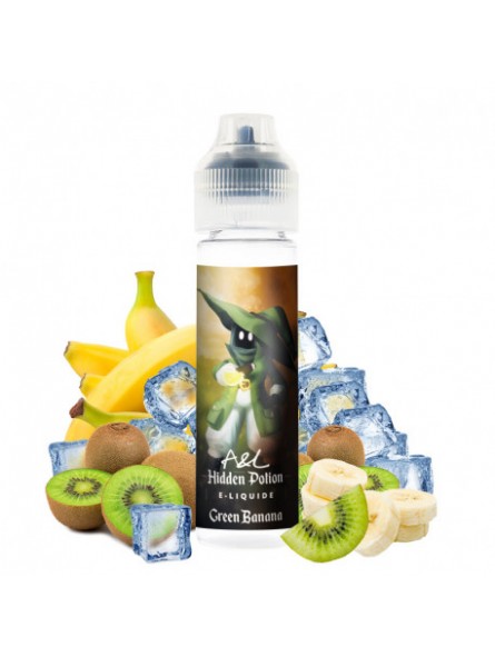 E LIQUIDE HYDEN POTION GREEN BANANA 50ML - ARÔMES ET LIQUIDES--alavape.com