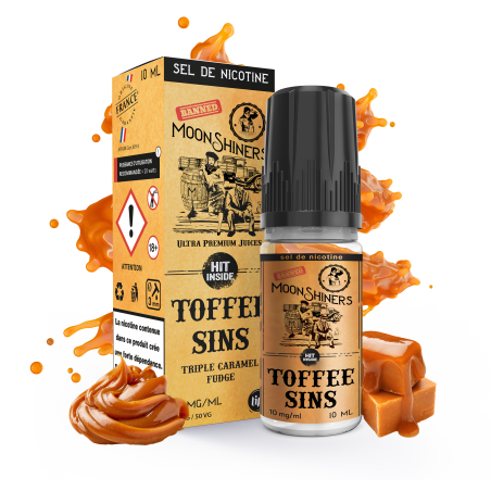 E LIQUIDE MOONSHIRE TOFFEE SINS 10ML SEL DE NICOTINE - LIPSVAPE--alavape.com