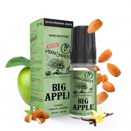 E LIQUIDE MOONSHIRE BIG APPLE 10ML - LIPSVAPE--alavape.com