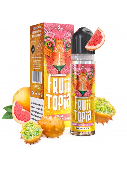 E LIQUIDE FRUIITOPIA JACKFRUIT KIWANO PAMPLEMOUSSE ROSE 50ML - LIPSVAPE--alavape.com