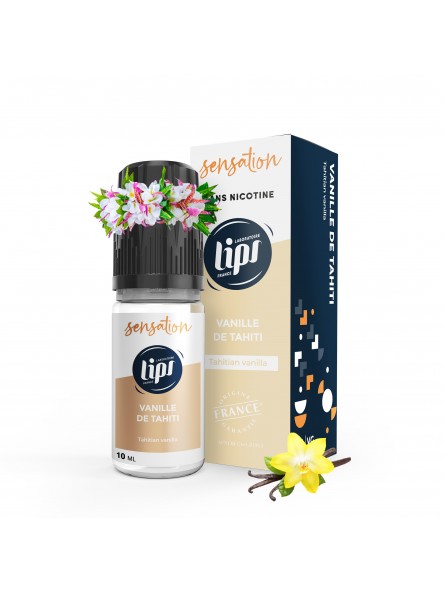 E LIQUIDE LE FRENCH LIQUIDE VANILLE DE TAHITI 10ML - LIPSVAPE--alavape.com