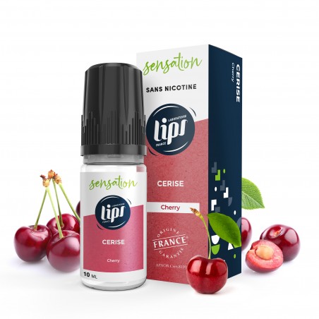E LIQUIDE LE FRENCH LIQUIDE CERISE 10ML - LIPSVAPE--alavape.com