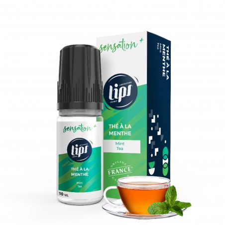 E LIQUIDE LE FRENCH LIQUIDE THÉ À LA MENTHE 10ML - LIPSVAPE--alavape.com
