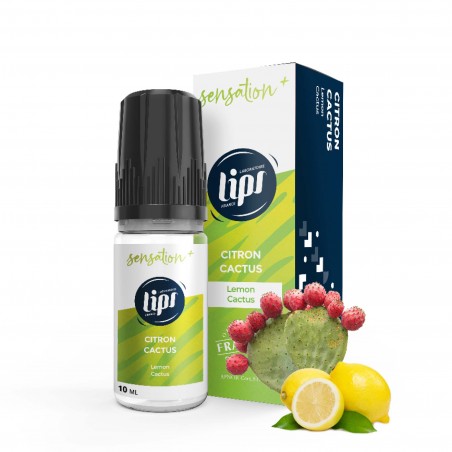E LIQUIDE LE FRENCH LIQUIDE CACTUS CITRON 10ML - LIPSVAPE--alavape.com