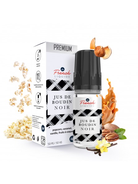 E LIQUIDE LE FRENCH LIQUIDE JUS DE BOUDIN NOIR 10ML - LIPSVAPE--alavape.com