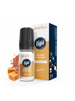 E LIQUIDE LE FRENCH LIQUIDE CARAMEL AU BEURRE 10ML - LIPSVAPE--alavape.com