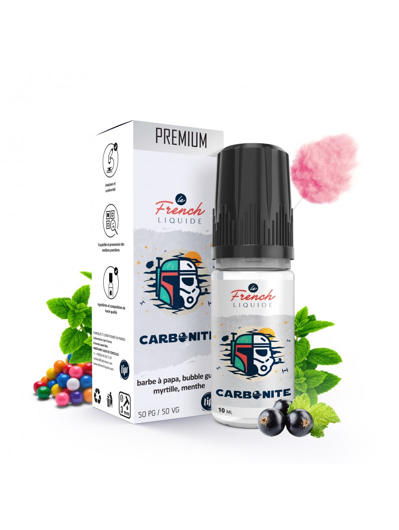 E LIQUIDE LE FRENCH LIQUIDE CARBONITE 10ML - LIPSVAPE--alavape.com