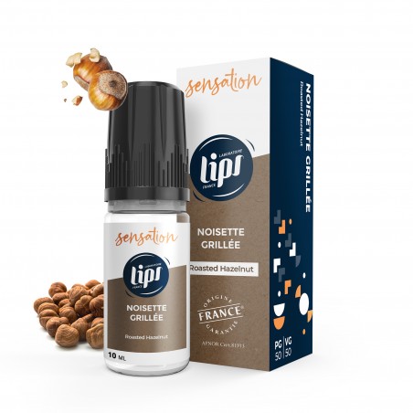 E LIQUIDE LE FRENCH LIQUIDE NOISETTE GRILLÉE 10ML - LIPSVAPE--alavape.com