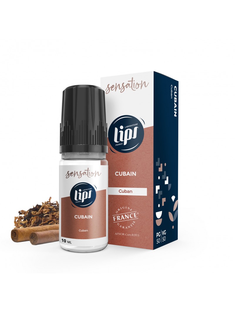 E LIQUIDE LE FRENCH LIQUIDE CUBAIN 10ML - LIPSVAPE--alavape.com