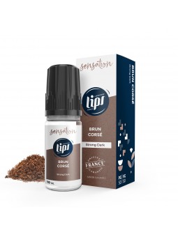 E LIQUIDE LE FRENCH LIQUIDE BRUN CORSÉ 10ML - LIPSVAPE--alavape.com