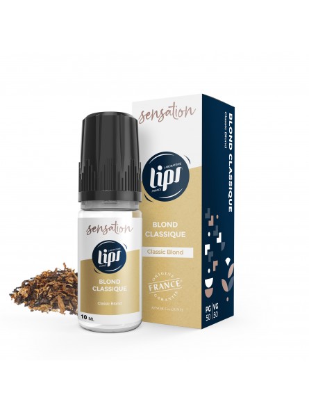 E LIQUIDE LE FRENCH LIQUIDE BLOND CLASSIQUE 10ML - LIPSVAPE--alavape.com