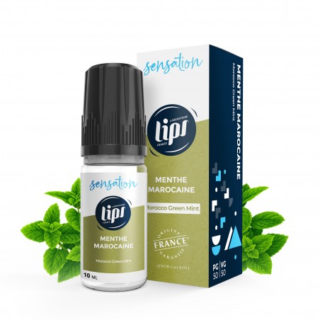 E LIQUIDE LE FRENCH LIQUIDE MENTHE MAROCAINE 10ML - LIPSVAPE--alavape.com