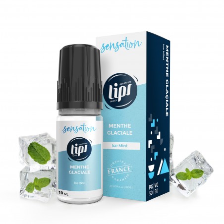 E LIQUIDE LE FRENCH LIQUIDE MENTHE GLACIALE 10ML - LIPSVAPE--alavape.com