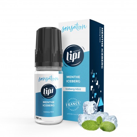 E LIQUIDE LE FRENCH LIQUIDE MENTHE ICEBERG 10ML - LIPSVAPE--alavape.com